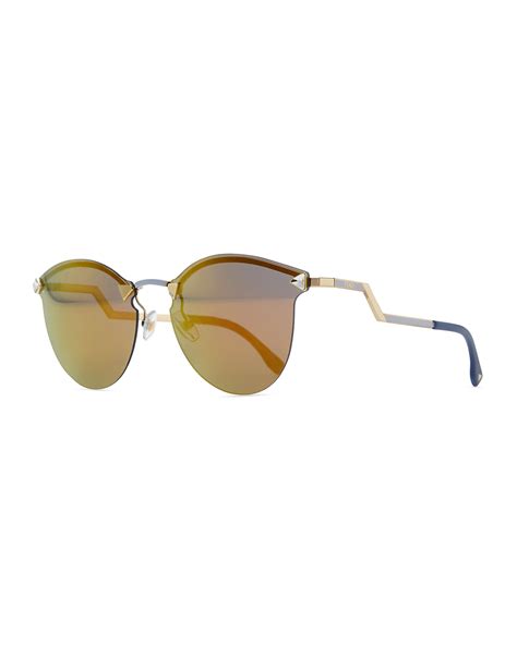 fendi rimless sunglasses.